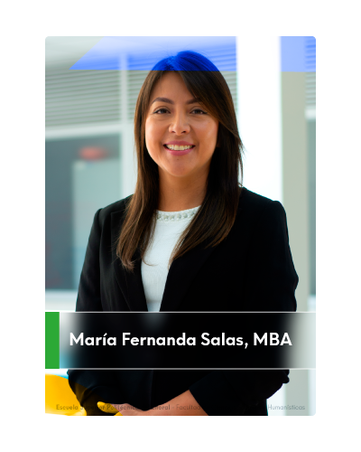 María Fernanda Salas. Coordinadora de la Licenciatura en Turismo, FCSH-ESPOL.