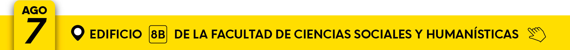 Fecha con el día 3 de la agenda preliminar.