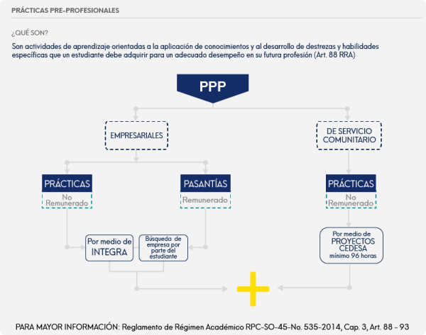 prácticas preprofesionales