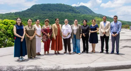 Evaluadores CONAC y autoridades de la Espol